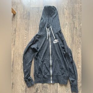 Nike Charcoal Full-Zip Hoodie